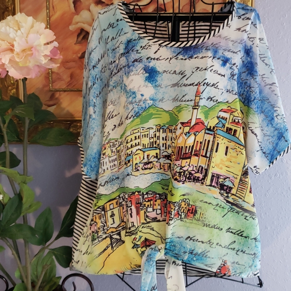 CHICO'S blouse - L